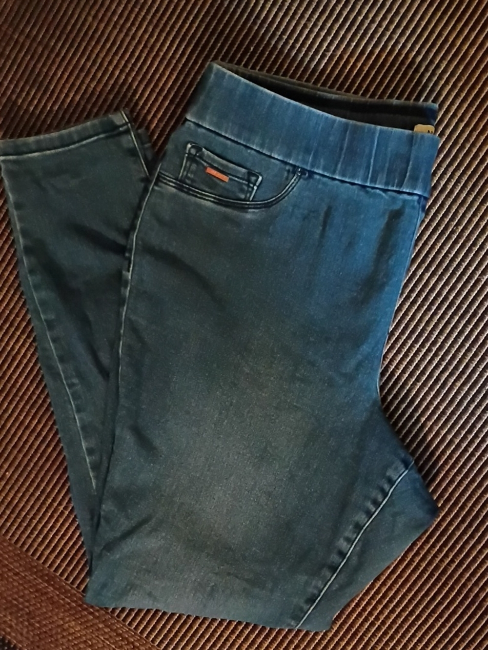 Nine West Dark Blue Pull-On Jeggings